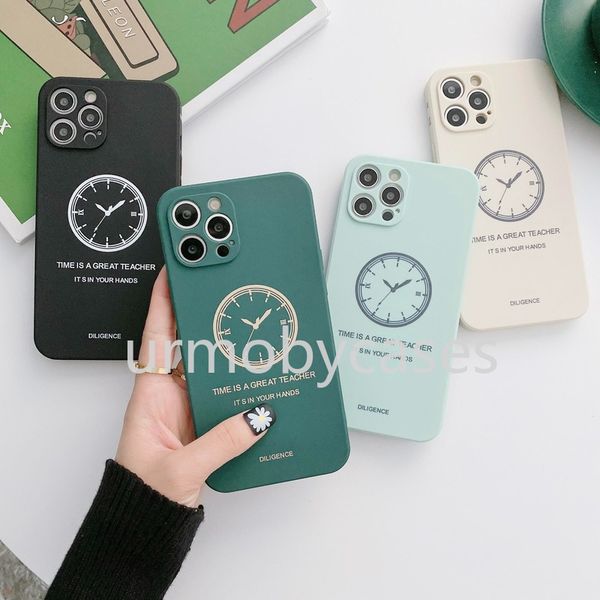 wholesale clock pattern phone cases for iphone 12 pro max 11 xr xs 7/8 6/6s plus 4 colors precise camera hole protective cover
wholesale clock pattern phone cases for iphone 12 pro max 11 xr xs 7/8 6/6s plus 4 colors precise camera hole protective cover