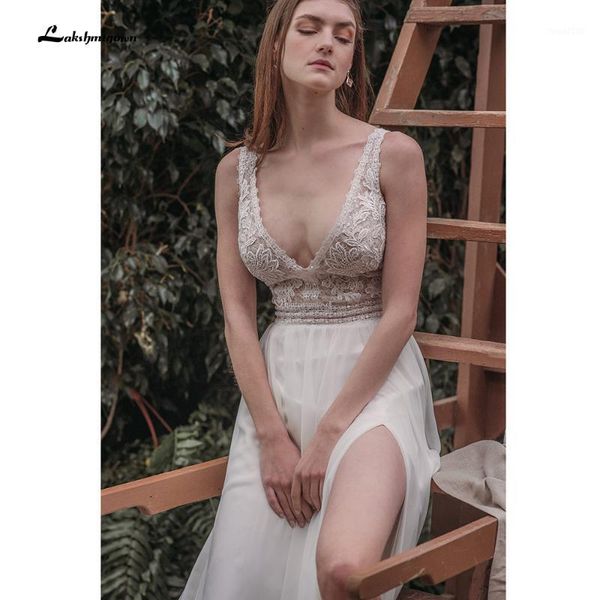 other wedding dresses robe soirée mariage boho deep v neck sleeve lace chiffon high split beach vestido de novia sin espalda 20211, White
other wedding dresses robe soirée mariage boho deep v neck sleeve lace chiffon high split beach vestido de novia sin espalda 20211, White