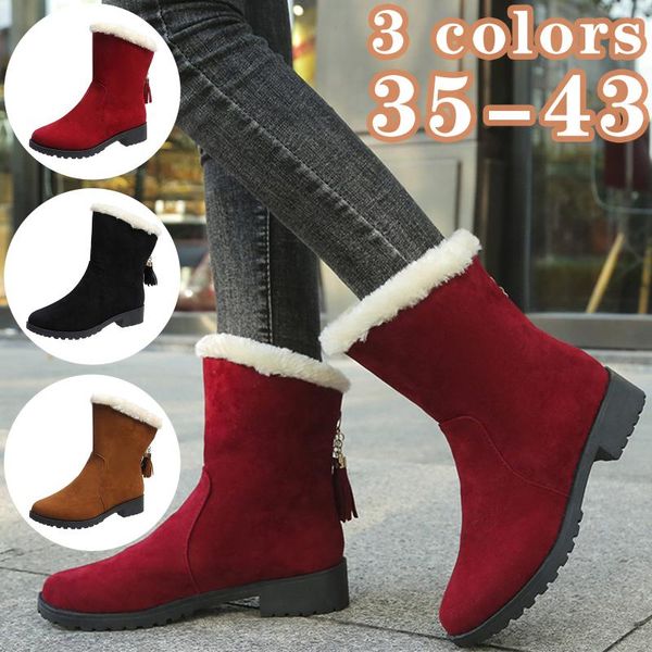 boots winter ankle women shoes 2021 fashion non-slip warm plush zipper casual woman short thermal snow boots#f3, Black
boots winter ankle women shoes 2021 fashion non-slip warm plush zipper casual woman short thermal snow boots#f3, Black