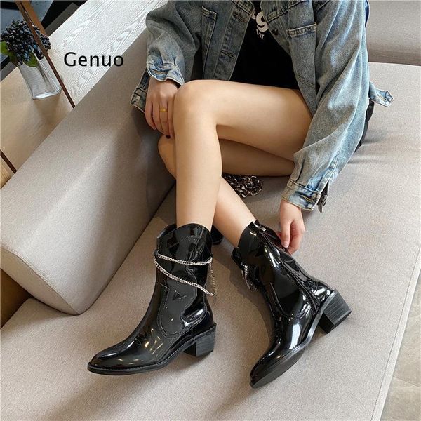 boots chunky motorcycle for women autumn 2021 fashion round toe combat ladies shoes, Black
boots chunky motorcycle for women autumn 2021 fashion round toe combat ladies shoes, Black