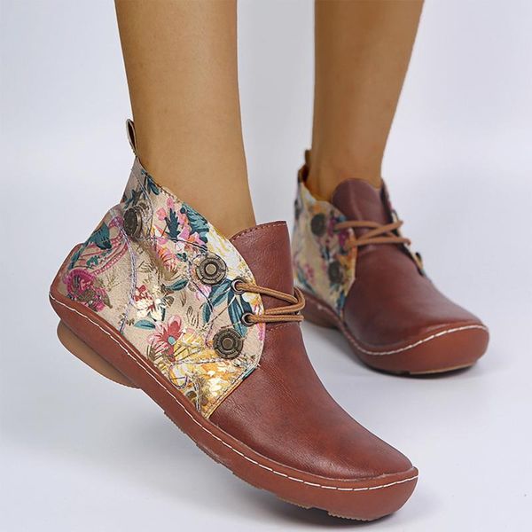 boots spring short female 2021 korean style retro fashion floral lace up ankle for women casual shoes woman botas mujer, Black
boots spring short female 2021 korean style retro fashion floral lace up ankle for women casual shoes woman botas mujer, Black