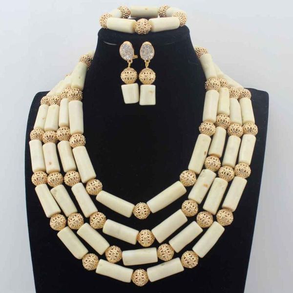 earrings & necklace gorgeous 4layer white coral beads costume traditional nigerian wedding african jewelry set hd8568, Silver
earrings & necklace gorgeous 4layer white coral beads costume traditional nigerian wedding african jewelry set hd8568, Silver
