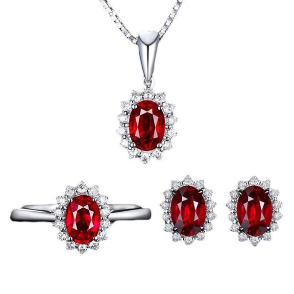 earrings & necklace women rhinestone inlaid oval pendant open ring jewelry set offers of everything decoration chain 2021 trend, Silver
earrings & necklace women rhinestone inlaid oval pendant open ring jewelry set offers of everything decoration chain 2021 trend, Silver