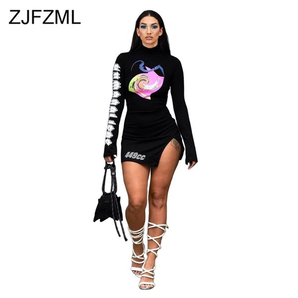 pattern print side split harajuku mini dress women high neck full sleeve club party dress streetwear black bandage pencil robe 210320, Black;gray
pattern print side split harajuku mini dress women high neck full sleeve club party dress streetwear black bandage pencil robe 210320, Black;gray