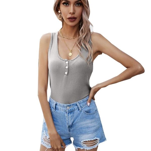 women scoop neck button up tank ribbed knit sleeveless shirt racerback vest 649d camisoles & tanks, Black;white
women scoop neck button up tank ribbed knit sleeveless shirt racerback vest 649d camisoles & tanks, Black;white