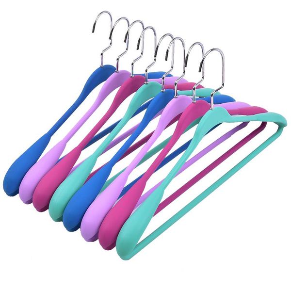 hangers & racks 42 cm 8 pcs/lot anti-slip clothes traceless coat color of macaron household clothing hanging for suit pants
hangers & racks 42 cm 8 pcs/lot anti-slip clothes traceless coat color of macaron household clothing hanging for suit pants