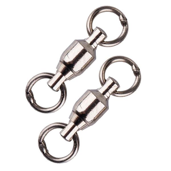 20pcs stainless steel ball bearing fishing connector high strength rolling swivel solid ring accessories hooks
20pcs stainless steel ball bearing fishing connector high strength rolling swivel solid ring accessories hooks