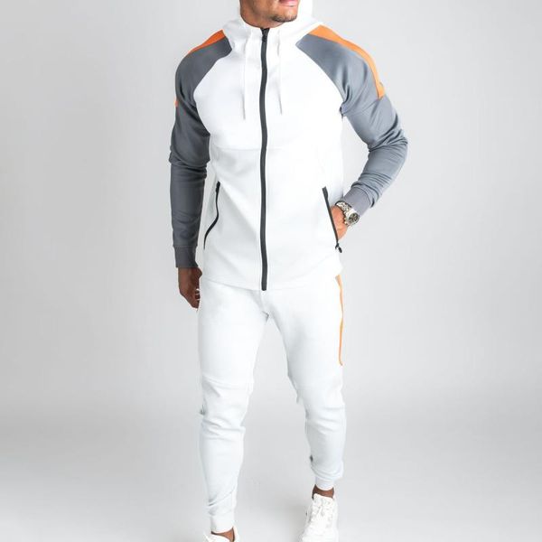 jogging clothing brand tracksuit men zipper jacket sweatpants fitness gym tracksuits mens set cotton sport suits 2 piece track, Black;red
jogging clothing brand tracksuit men zipper jacket sweatpants fitness gym tracksuits mens set cotton sport suits 2 piece track, Black;red