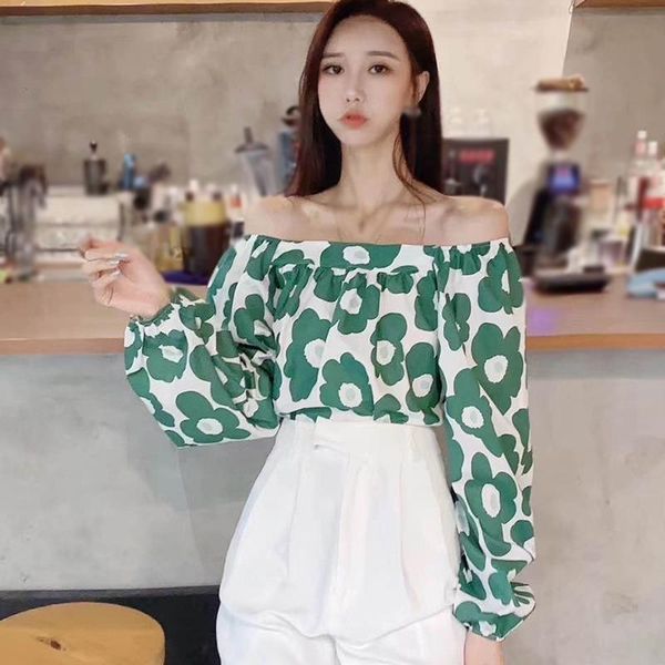 women's blouses & shirts women printed sweet square collar chiffon shirt fashion long sleeve casual, White
women's blouses & shirts women printed sweet square collar chiffon shirt fashion long sleeve casual, White