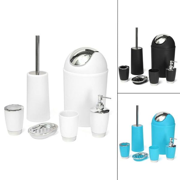 bath accessory set 6pcs/set plastic bathroom accessories wash suit shell tumbler toothbrush holder soap dish storage
bath accessory set 6pcs/set plastic bathroom accessories wash suit shell tumbler toothbrush holder soap dish storage