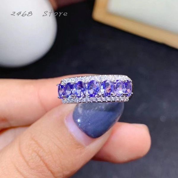 cluster rings natural tanzanite ring, 925 silver inlaid women's simple, small and cute, Golden;silver
cluster rings natural tanzanite ring, 925 silver inlaid women's simple, small and cute, Golden;silver