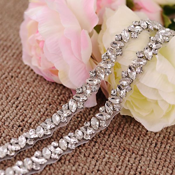 wedding sashes handmade shinny dress belt rhinestones silver diamond bridal belts gown women thin bride, White
wedding sashes handmade shinny dress belt rhinestones silver diamond bridal belts gown women thin bride, White