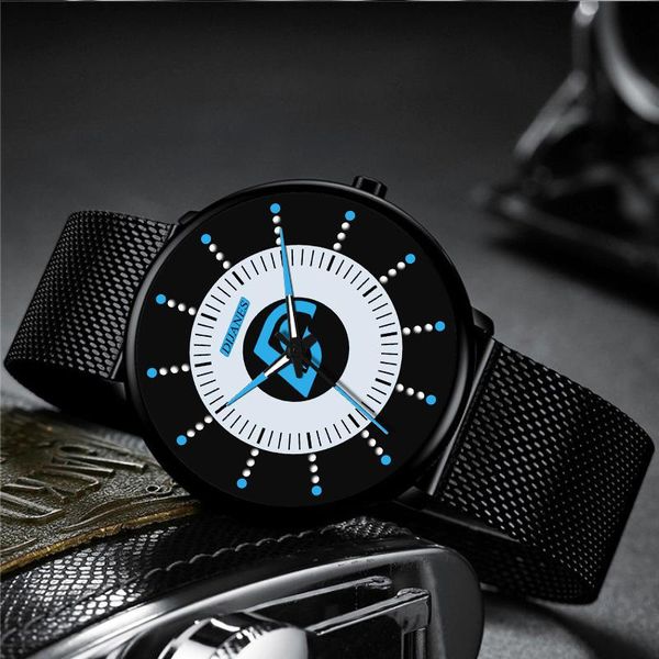 wristwatches relogio masculino 2021 men's quartz watch fashion black mesh belt business luxury luminous clock, Slivery;brown
wristwatches relogio masculino 2021 men's quartz watch fashion black mesh belt business luxury luminous clock, Slivery;brown