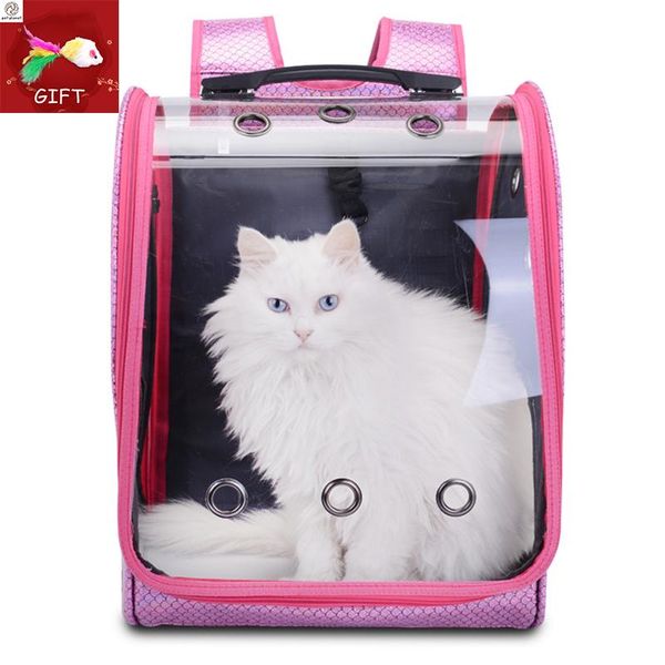 cat dog carrier bag pet trolley backpack transparent double-shoulder breathable ventilation net pocket travel carriers,crates & houses
cat dog carrier bag pet trolley backpack transparent double-shoulder breathable ventilation net pocket travel carriers,crates & houses
