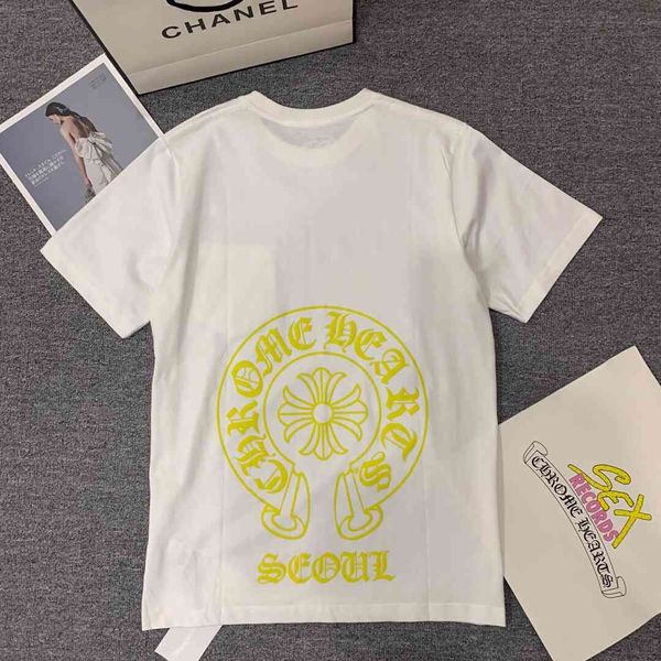 chrome-hearts 2021 summer fashion crosin cross short sleeve t-shirt classic horseshoe print cotton loose t unisex, White
chrome-hearts 2021 summer fashion crosin cross short sleeve t-shirt classic horseshoe print cotton loose t unisex, White