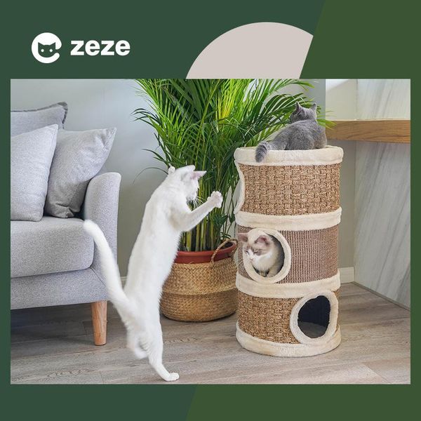 cat beds & furniture sisal barrel climbing frame nest tree grinding claw villa toy household supplies pet
cat beds & furniture sisal barrel climbing frame nest tree grinding claw villa toy household supplies pet