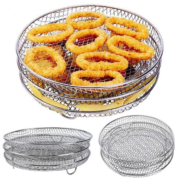 tools & accessories air fryer stackable dehydrator rack stainless steel heat resistance mesh grill for bbq
tools & accessories air fryer stackable dehydrator rack stainless steel heat resistance mesh grill for bbq