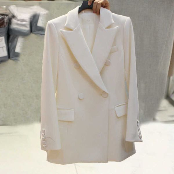 women's jacket autumn slim solid color professional small suit office women's 210527, White;black
women's jacket autumn slim solid color professional small suit office women's 210527, White;black
