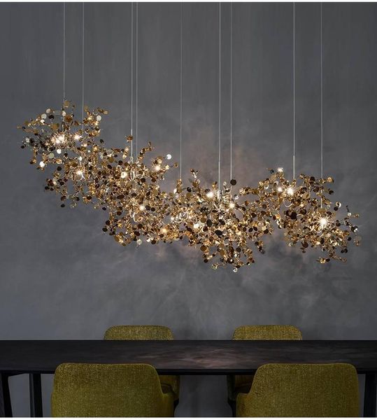 modern personality stainless steel chrome leaf led chandelier living room lamp bar table hand made dining pendant lamps
modern personality stainless steel chrome leaf led chandelier living room lamp bar table hand made dining pendant lamps
