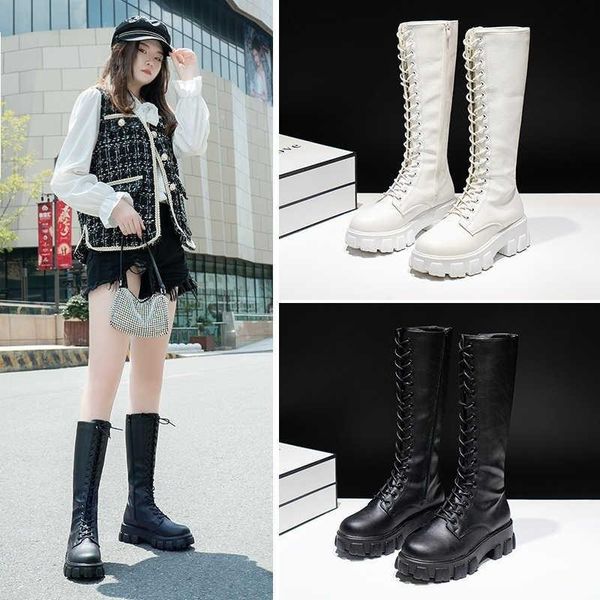 boots 2021 spring and autumn high knee-length cross straps pu heels women's large size 35-43 fashion shoes, Black
boots 2021 spring and autumn high knee-length cross straps pu heels women's large size 35-43 fashion shoes, Black