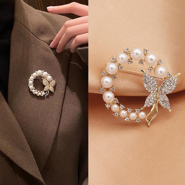 pins, brooches pearl and rhinestone trendy elegant butterfly brooch pins party wedding fashion jewelry gifts for women accessories, Gray
pins, brooches pearl and rhinestone trendy elegant butterfly brooch pins party wedding fashion jewelry gifts for women accessories, Gray