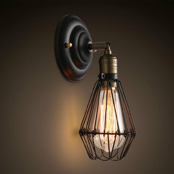 wall lamps american country retro simple small iron cage restaurant bar aisle corridor lamp
wall lamps american country retro simple small iron cage restaurant bar aisle corridor lamp