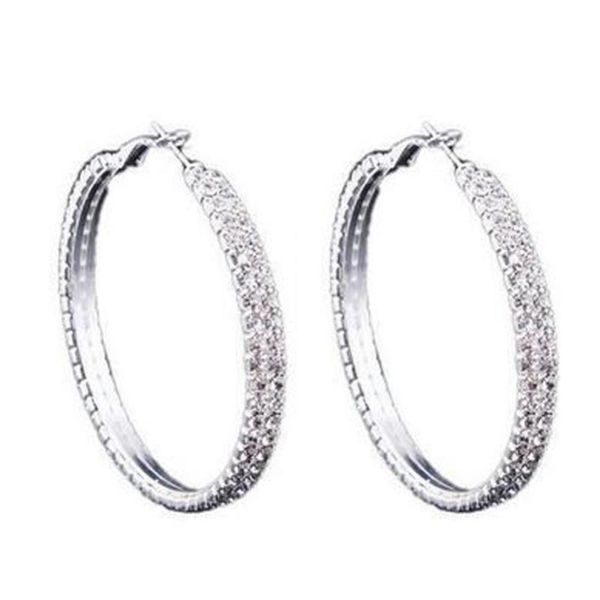 hoop & huggie crystal rhinestone exaggerated luxury round big circle double row earrings female ear ring, Golden;silver
hoop & huggie crystal rhinestone exaggerated luxury round big circle double row earrings female ear ring, Golden;silver