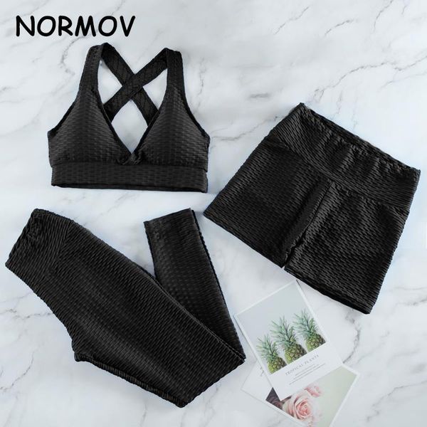women's leggings normov anti cellulite 2/3 pcs women seamless fitness sets high waist workout push up slim sportswear, Black
women's leggings normov anti cellulite 2/3 pcs women seamless fitness sets high waist workout push up slim sportswear, Black