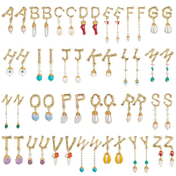 stud 26 english letters ear initial a-z alphabet earrings pearl shell colorful earring women girl fashion jewelry e008, Golden;silver
stud 26 english letters ear initial a-z alphabet earrings pearl shell colorful earring women girl fashion jewelry e008, Golden;silver