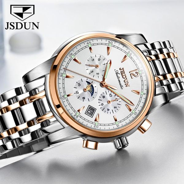 wristwatches luxury 2021 fashion men's watch stainless steel brand waterproof sports chronograph quartz relogio masculino, Slivery;brown
wristwatches luxury 2021 fashion men's watch stainless steel brand waterproof sports chronograph quartz relogio masculino, Slivery;brown