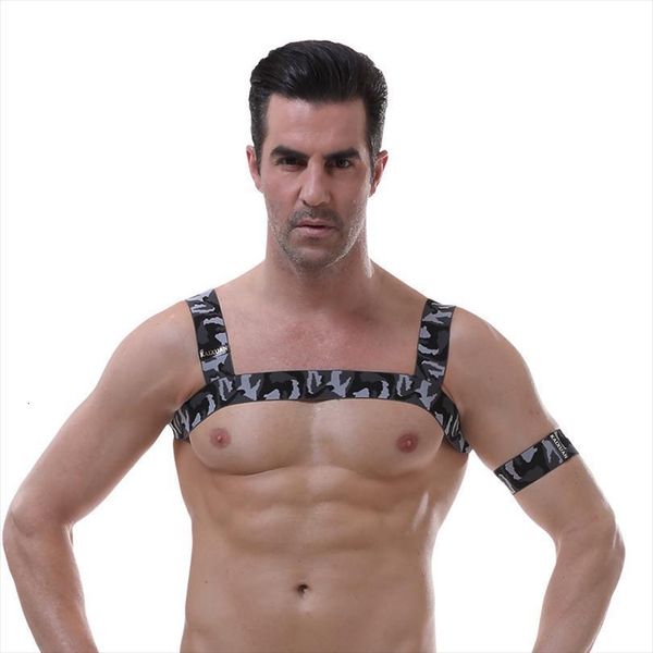 body harness chest belt lingerie men elastic straps bondage costumes man night club performance costume gay bar clothing, White;black
body harness chest belt lingerie men elastic straps bondage costumes man night club performance costume gay bar clothing, White;black