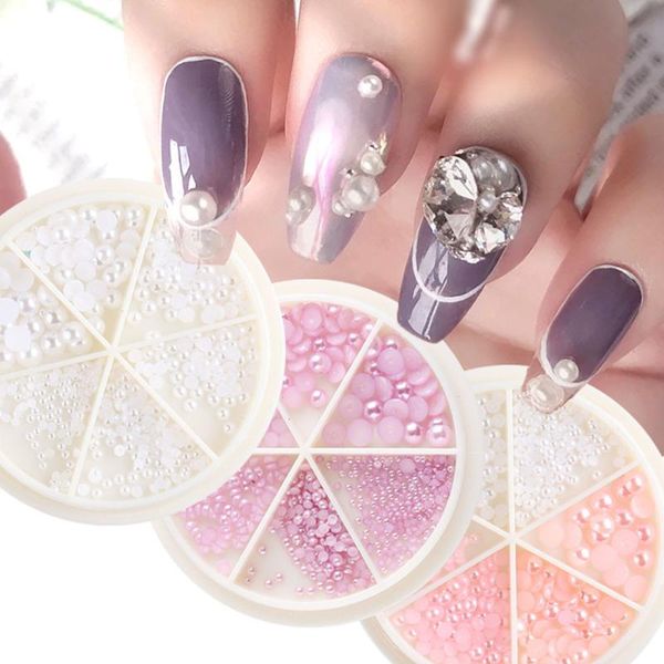 nail art decorations 1box mix sizes 1.5/2/2.5/3/4/5mm half round pearls 3d beads rhinestone decoration diy for jewelry making nails craft, Silver;gold
nail art decorations 1box mix sizes 1.5/2/2.5/3/4/5mm half round pearls 3d beads rhinestone decoration diy for jewelry making nails craft, Silver;gold