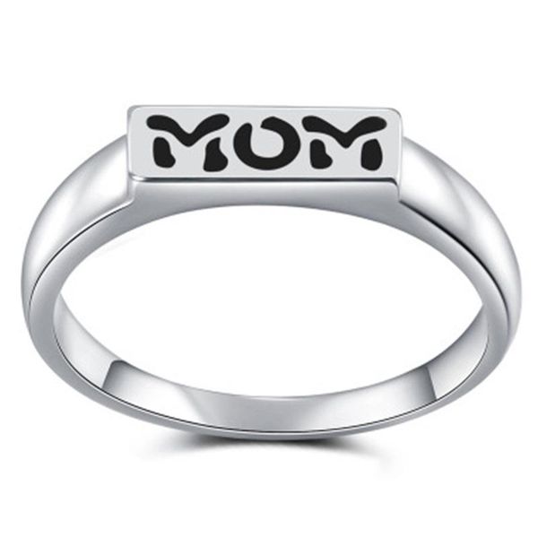 wedding rings milangirl modyle classic silver color ring jewelry letter mom for mother's day gift women, Slivery;golden
wedding rings milangirl modyle classic silver color ring jewelry letter mom for mother's day gift women, Slivery;golden