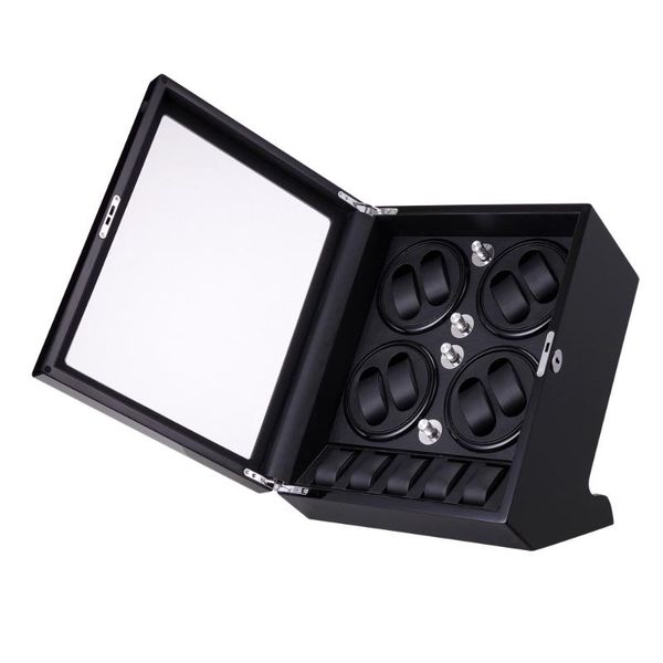 watch boxes & cases winder box wooden display 8+5black for mechinal watches, Black;blue
watch boxes & cases winder box wooden display 8+5black for mechinal watches, Black;blue