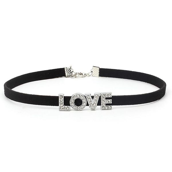 punk letter pendant choker necklaces for women rhinestone necklace party gift chocker jewelry chokers, Golden;silver
punk letter pendant choker necklaces for women rhinestone necklace party gift chocker jewelry chokers, Golden;silver