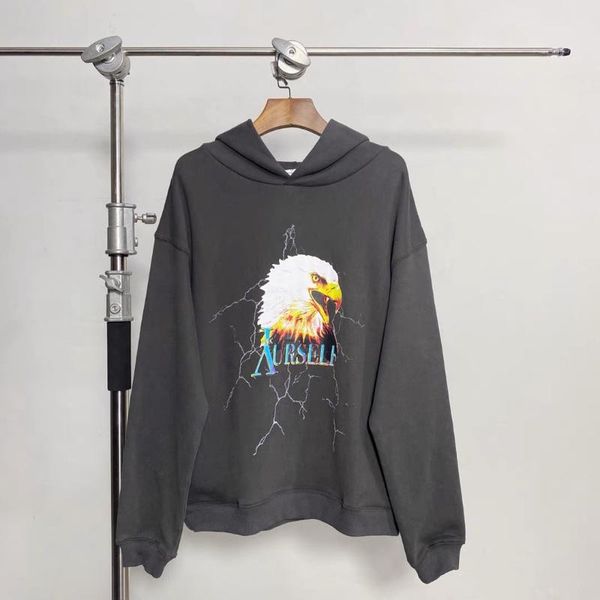 men's hoodies & sweatshirts 2021fw heavy fabric askyurself eagle print men women 1:1 pullover, Black
men's hoodies & sweatshirts 2021fw heavy fabric askyurself eagle print men women 1:1 pullover, Black