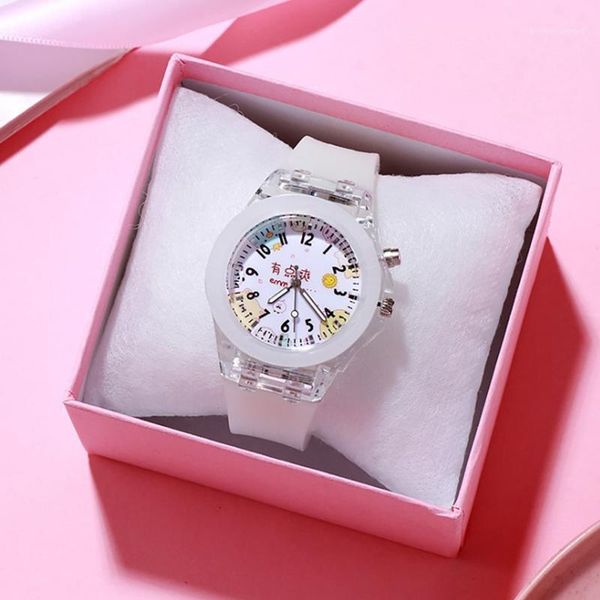 luminous kids watches girls cartoon pattern led boys watch silicone strap wristwatches, Slivery;brown
luminous kids watches girls cartoon pattern led boys watch silicone strap wristwatches, Slivery;brown