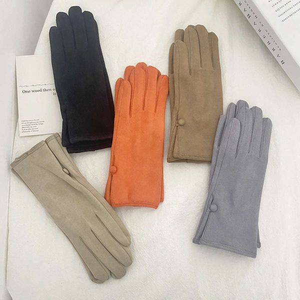 gloves touch screen fashion women' autumn and winter solid suede warm simple cold proof outdoor split finger, Blue;gray
gloves touch screen fashion women' autumn and winter solid suede warm simple cold proof outdoor split finger, Blue;gray