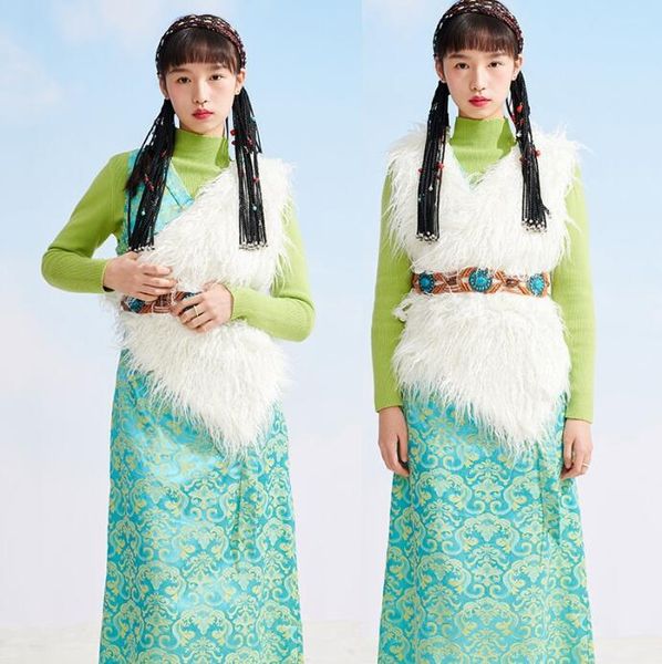 himalayan tibetan ethnic clothing women's lhasa gown tibet holidays green taking p tour costume improved tibetan robe suits, Red
himalayan tibetan ethnic clothing women's lhasa gown tibet holidays green taking p tour costume improved tibetan robe suits, Red