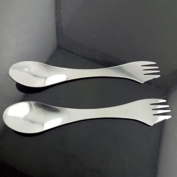 spoons 3 in 1 stainless steel fork spoon camping hiking tools spork cutlery utensil combo multifunction kitchen gadgets
spoons 3 in 1 stainless steel fork spoon camping hiking tools spork cutlery utensil combo multifunction kitchen gadgets