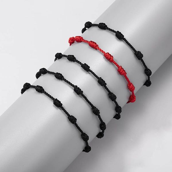 charm bracelets minimalist handmade weave rope bracelet homme female lucky red black string braslet wedding braclet gift for friend joyas, Golden;silver
charm bracelets minimalist handmade weave rope bracelet homme female lucky red black string braslet wedding braclet gift for friend joyas, Golden;silver