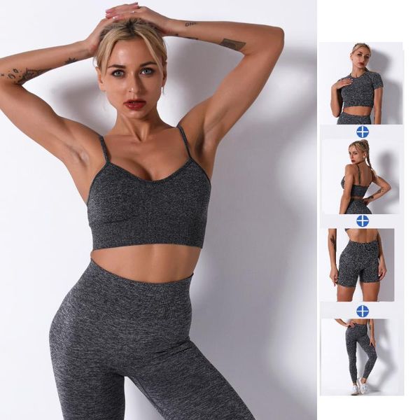 yoga outfit summer women's sportswear set workout clothes athletic wear sports gym legging seamless fitness bra short sleeve crop top
yoga outfit summer women's sportswear set workout clothes athletic wear sports gym legging seamless fitness bra short sleeve crop top