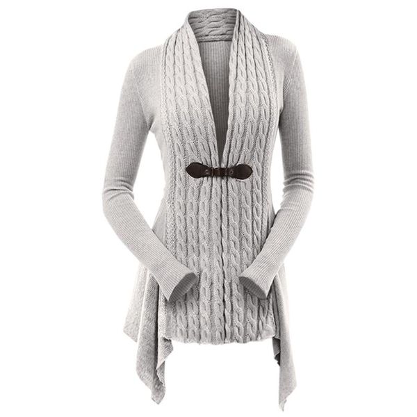 women's sweaters wipalo cable knit buckle asymmetrical cardigan women sweater female casual solid v-neck long sleeve winter cardigans p, White;black
women's sweaters wipalo cable knit buckle asymmetrical cardigan women sweater female casual solid v-neck long sleeve winter cardigans p, White;black