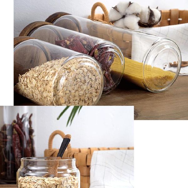 storage bottles & jars glass airtight canister clear food coffee tea jar can with wood lids rangement cuisine bjss
storage bottles & jars glass airtight canister clear food coffee tea jar can with wood lids rangement cuisine bjss