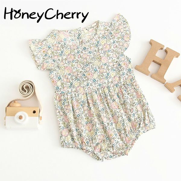 children's cotton short-sleeved hat outwear with flower patterns for summer girl babies in baby bodysuits 210515, Blue
children's cotton short-sleeved hat outwear with flower patterns for summer girl babies in baby bodysuits 210515, Blue