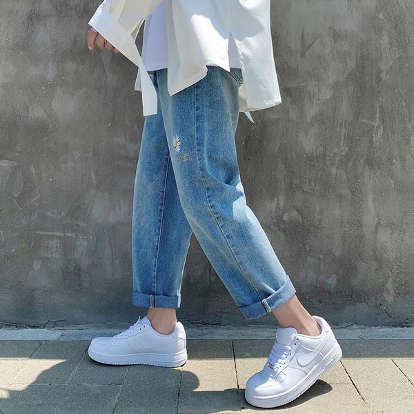 men's jeans summer thin loose straight trendy s korean version of nine-point pants boys trend all-match, Blue
men's jeans summer thin loose straight trendy s korean version of nine-point pants boys trend all-match, Blue