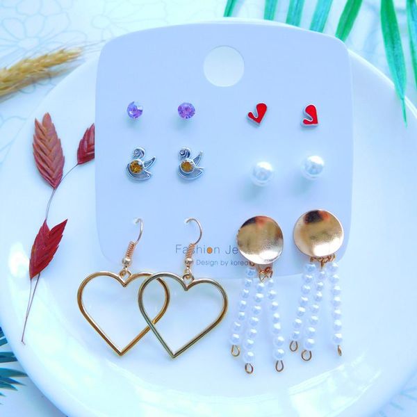 earrings & necklace luxury handmade pearl tassel drop set women 2021 trend jewelry fashion gold metal heart dangle geometric stud, Silver
earrings & necklace luxury handmade pearl tassel drop set women 2021 trend jewelry fashion gold metal heart dangle geometric stud, Silver