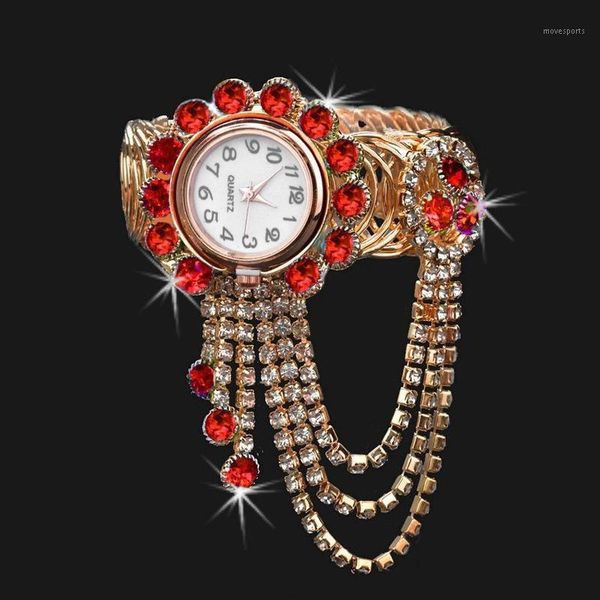 luxury women rhinestone tassel round dial analog quartz open bracelet watch hollow full diamond wristwatches, Slivery;brown
luxury women rhinestone tassel round dial analog quartz open bracelet watch hollow full diamond wristwatches, Slivery;brown