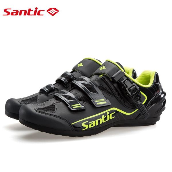 cycling footwear santic men's bicycle outdoor sports shoes unlocked reflective road bike breathable rubber outsole eur 39-45wms18005, Black
cycling footwear santic men's bicycle outdoor sports shoes unlocked reflective road bike breathable rubber outsole eur 39-45wms18005, Black