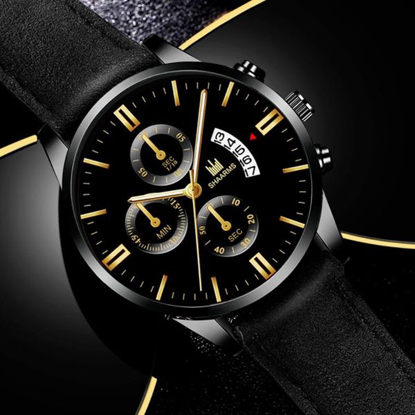 wristwatches luxury leather band quartz wristwatch date watches for male relogio masculino 2021 fashion military sport men watch, Slivery;brown
wristwatches luxury leather band quartz wristwatch date watches for male relogio masculino 2021 fashion military sport men watch, Slivery;brown